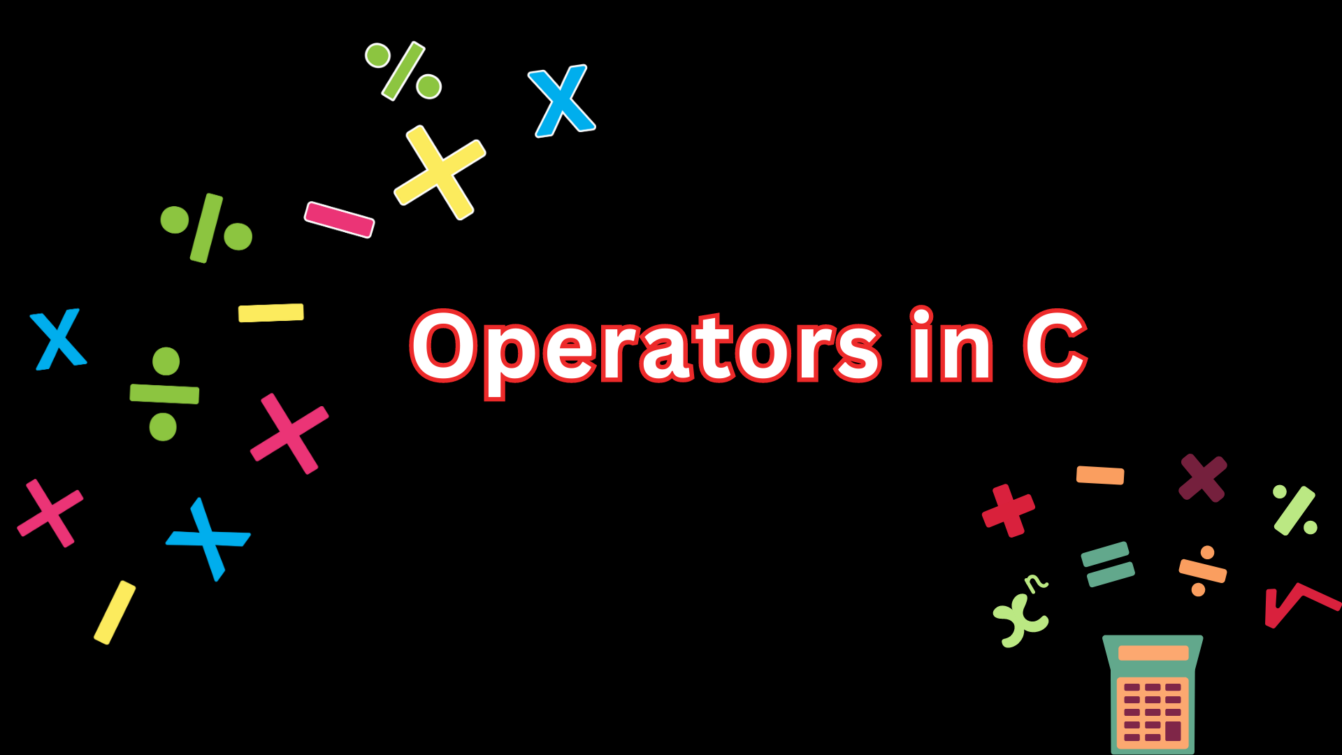 Operators In C