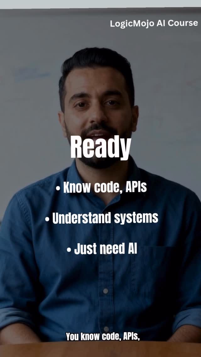 Built for Developers Moving into AI — Instagram reel thumbnail