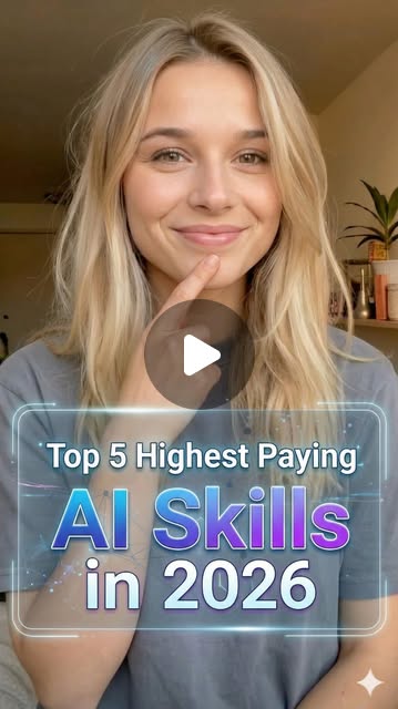 Cover frame of the LogicMojo reel “Top 5 Highest-Paying AI Skills”