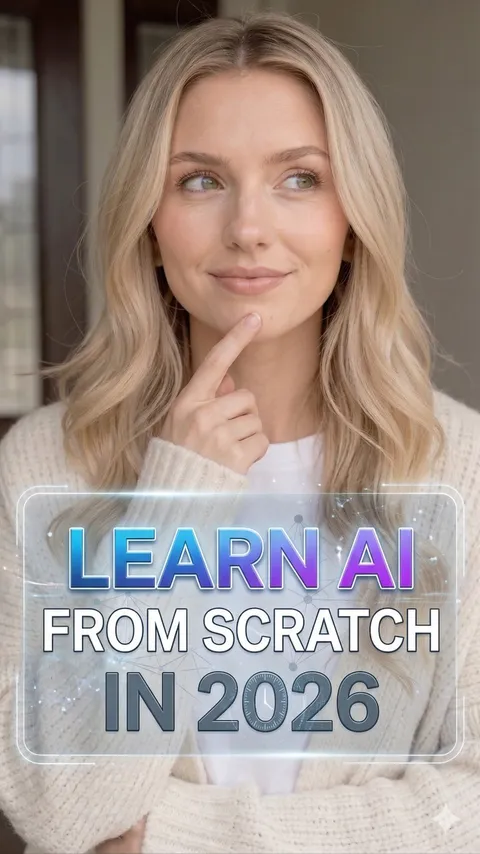 Learn AI from Scratch in 2026