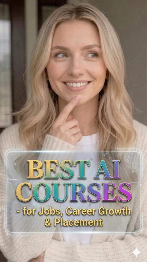Best AI Courses in 2026 — for Jobs, Growth & Placement