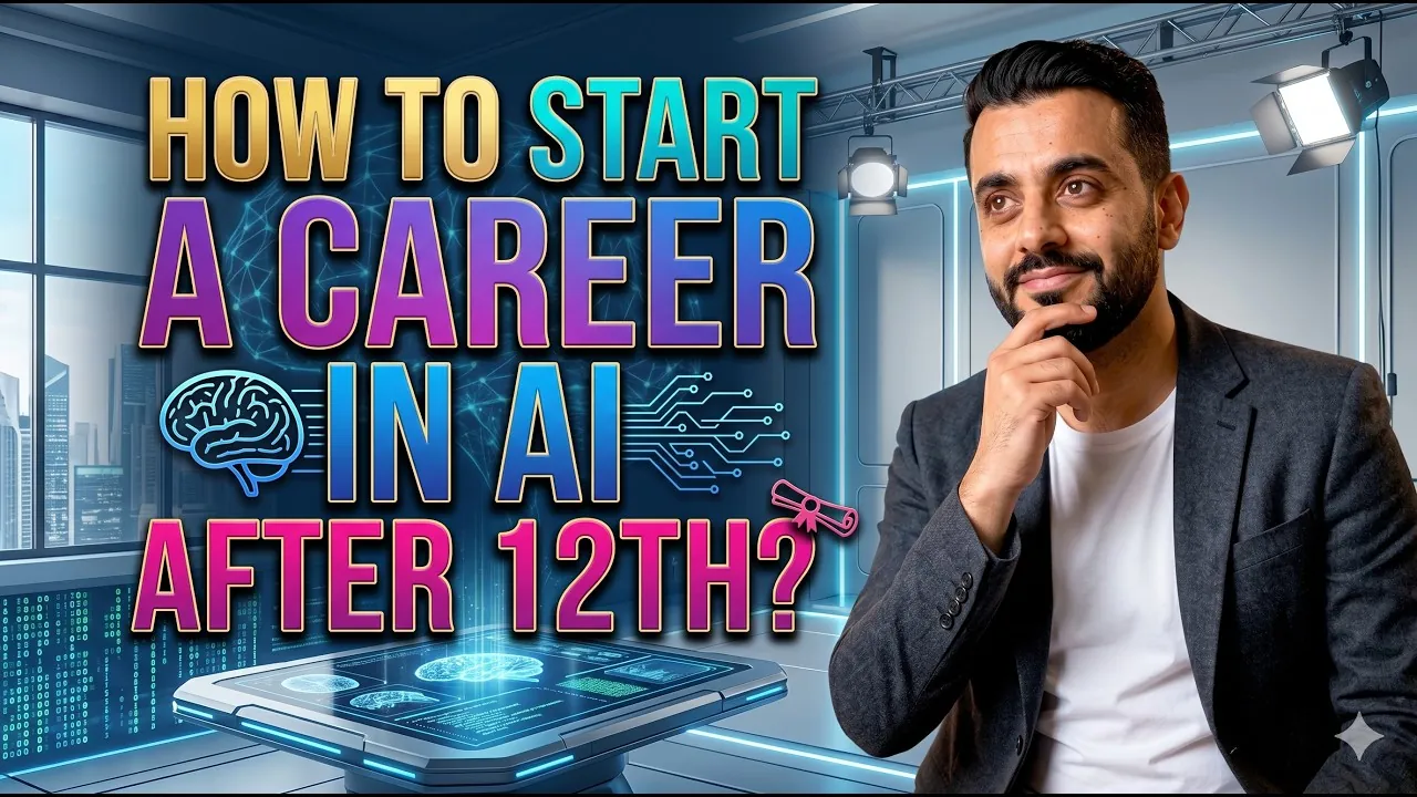 How to Start a Career in AI After 12th? | AI Career Roadmap After 12th | LogicMojo AI & ML Course