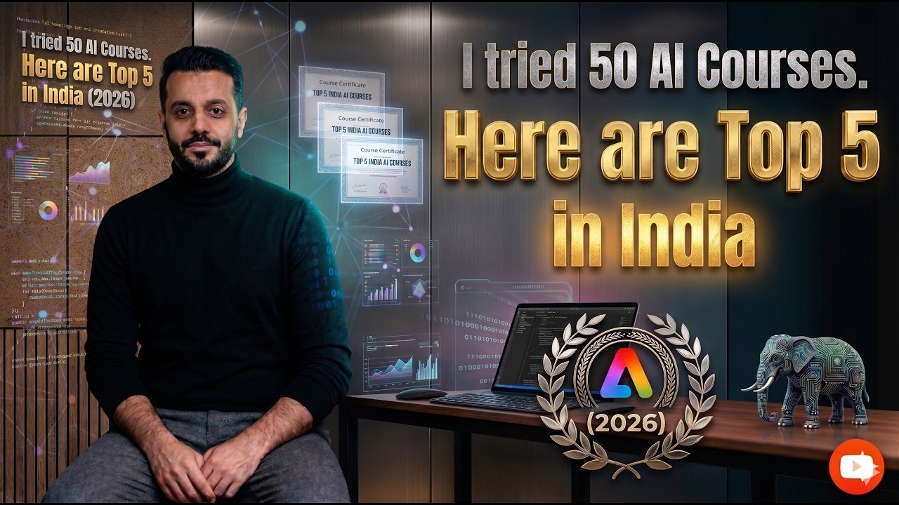 I Tried 50+ AI Courses in India. These 5 Are Best in 2026 — video by Logicmojo on YouTube